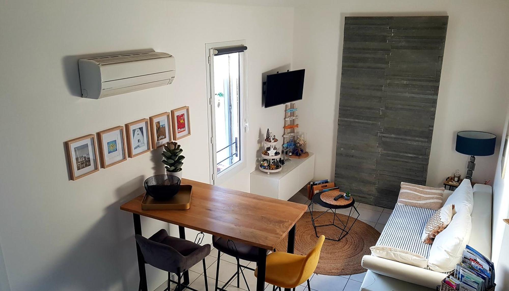 Studio atypique climatisé Sète Extérieur photo